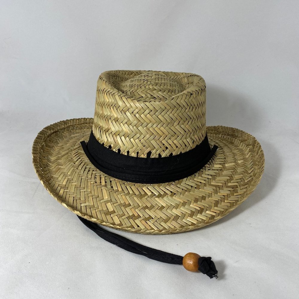 Dorfman Pacific Boater Style Straw Hat *